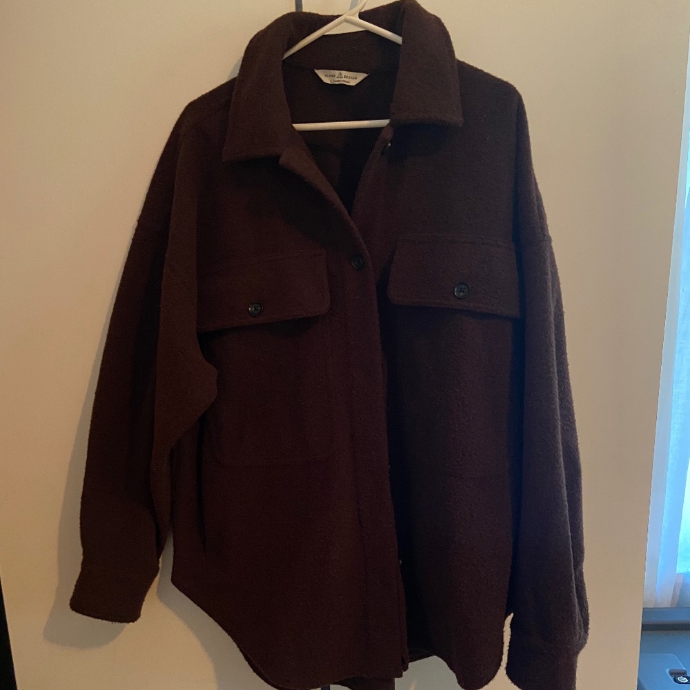 Alpine Design Oversized Button Up Jacket - image 1